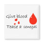 Tease a senegal refrigerator magnet