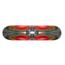 Teathered Cross Skateboard Deck