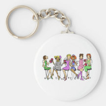 Teatime Key Chain
