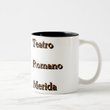 Teatro romano tazas de café