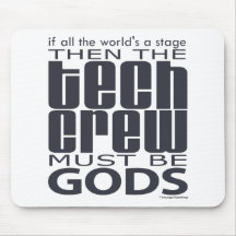 Tech Crew Gods Mouse Pads