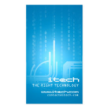 Tech Design Business Cards