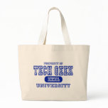 Tech Geek University Tote Bag