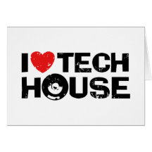 Tech House Greeting Card