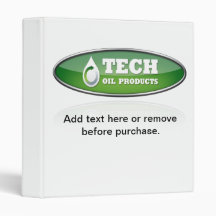 Tech Oil Products Binder