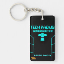Tech Radius Resurrection Key Chain Rectangle Acrylic Keychains