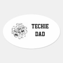 Techie Dad Sticker