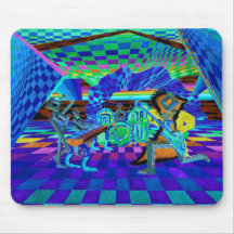 Techies Band Geometrix Series by CricketDiane Mousepads