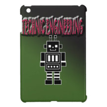 Technic Engineering with Background Cover For The iPad Mini