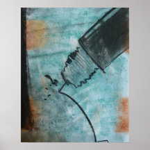 "Technical Pen", By Brad Hines, Pastel on Paper Poster