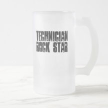 Technician Rock Star Coffee Mugs