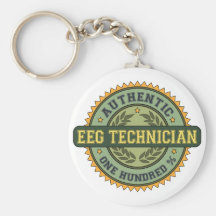 Technicien authentique d'EEG Porte-clef