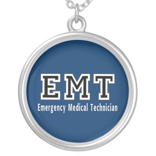 Technicien médical de secours colliers personnalisés
