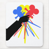 Technicolor Love Bouquet Mousepad
