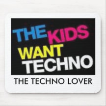 Techno lover mousepad