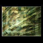 Techno Luminescence Postcard postcards