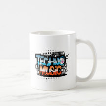 Techno Music Coffee Mugs