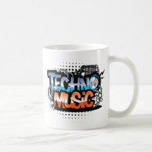 Techno Music Mug