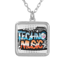Techno Music Necklace