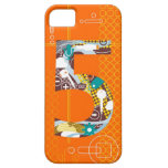 Techno Number 5 iPhone Case
