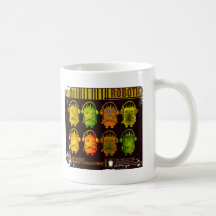 Techno Robot Coffee Mugs