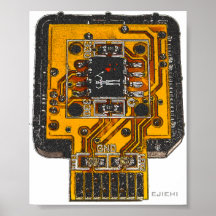 Techno Skull (Full) Print