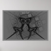 techno trance posters
