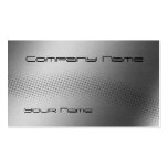 Techno Wave - steel Business Card Template