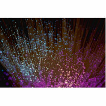 Technology, fibre-optic strands cut outs