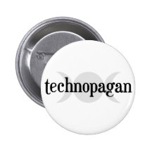 Technopagan Pin