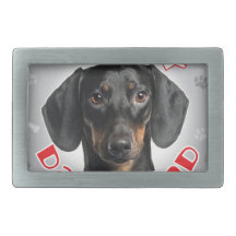 Teckel Boucle De Ceinture Rectangulaire