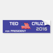 Ted Cruz for President 2016 Bumper Stickers