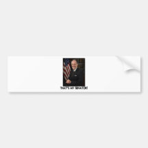 Ted Kaufman, That's My Senator! Bumper Sticker