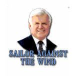 Ted Kennedy Sailor Against the Wind t-shirts