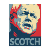 Ted Kennedy - Scotch: OHP Postcard