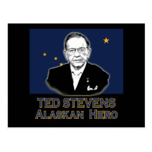 Ted Stevens, Alaskan Hero Tshirts, Hoodies Postcard