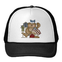 Teddy Bear 4th of July Hat