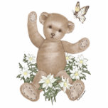 Teddy Bear and Butterfly Photo Cut Outs