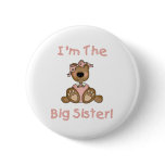 Teddy Bear Big Sister Pin