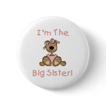 Teddy Bear Big Sister Pin