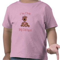 Teddy Bear Big Sister Tshirts and Gifts