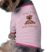 Teddy Bear Big Sister Tshirts and Gifts Pet Shirt