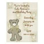 Teddy Bear Birthday Invitation
