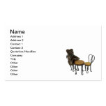 Teddy Bear Bistro Setting Business Card
