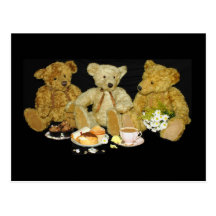 Teddy Bear Blank Poste Card Post Card