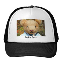 Teddy Bear Cap Trucker Hat