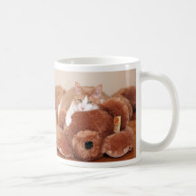 Teddy Bear Cat Mug