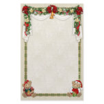Teddy Bear Christmas Stationery