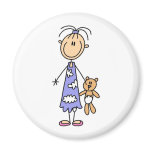 Teddy Bear Cuddle Buddy Magnet