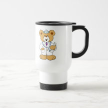 Teddy Bear Doctor Coffee Mugs